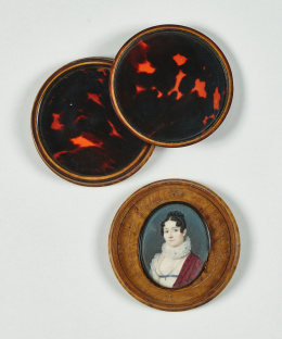 751.  ESCUELA FRANCESA, SIGLO XIXRetrato de dama..