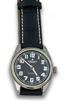 673.  Reloj BREITLING automatic en acero años 60.