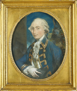 203.  ESCUELA INGLESA, SIGLO XIXRetrato de militar..