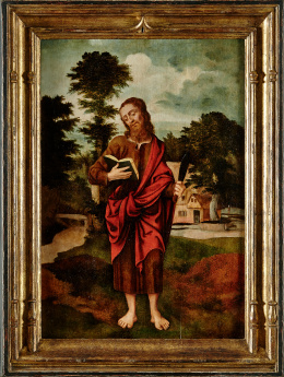 247.  ESCUELA FLAMENCA, SIGLO XVISan Bartolomé en un paisaje..