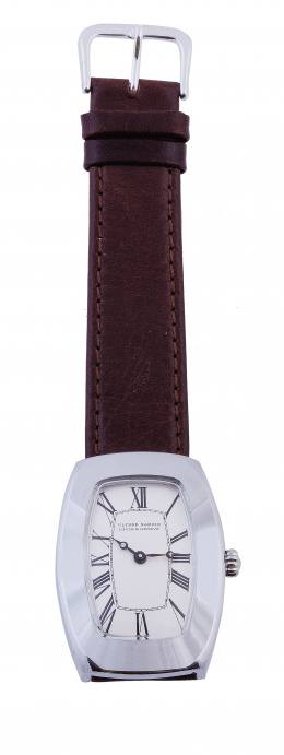 376.  Reloj de pulsera ULYSSE NARDIN años 40 en acero