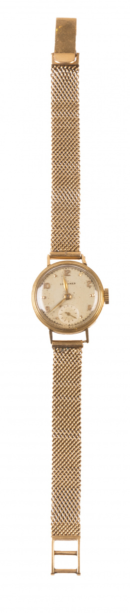 368.  Reloj de pulsera para sra LONGINES en oro amarillo de 18K