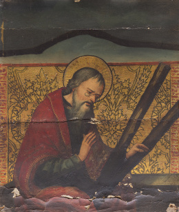 748.  MAESTRO DEL PORTILLO (Pintor vallisoletano, primer cuarto del siglo XVI)San Andrés