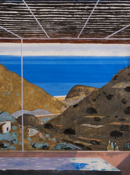 442.  ALFONFO ALBACETE (Antequera, Málaga, 1950)Cueva negra III, 2003