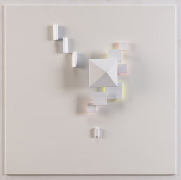 495.  LUIS TOMASELLO (La Plata, Argentina, 1915 - París, 2014)Atmósfera Cromoplástica II, 2005