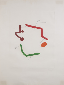 449.  JOAN MIRÓ (Barcelona, 1893 - Palma de Mallorca, 1983)Doce reflexiones al aguafuerte sobre Juan Carlos de Borbón y doce apuntes literarios sobre el curioso juego del ajedrez, 1983