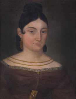 854.  ESCUELA ESPAÑOLA, SIGLO XIXRetrato de mujer