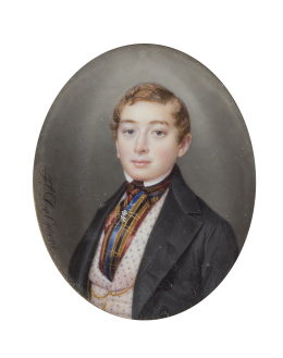 250.  FLORENTINO DE CRAENE (1793-1854)Retrato de caballero.