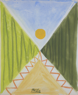 453.  MANUEL ÁNGELES ORTIZ (Jaén, 1895 - París, 1984)Sin título