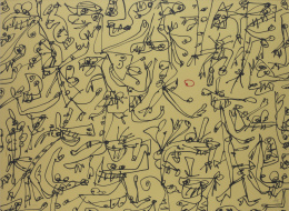 629.  ANTONIO SAURA (Huesca, 1930 - Cuenca, 1998)Danse du soleil, 1996