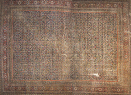 547.  Alfombra persa antigua en lana