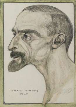 422.  ISMAEL SMITH (Barcelona, 1886 - White Plains, Nueva York, 1972)Retrato de Francesc Cambó, 1943