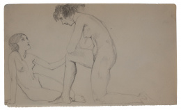 420.  ISMAEL SMITH (Barcelona, 1886 - White Plains, Nueva York, 1972)Femmes de París, c.1911