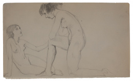 420.  ISMAEL SMITH (Barcelona, 1886 - White Plains, Nueva York, 1972)Femmes de París, c.1911