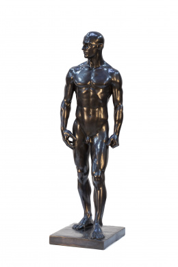 432.  HANS RETZBACH (Alemania, 1887 - 1976)Hombre desnudo de pie, 1919