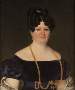 844.  JEAN PIERRE FRÉDÉRIC BARROIS (1786-c.1841)Retrato de dama