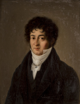 293.  ESCUELA FRANCESA SIGLO XIXRetrato de caballero.