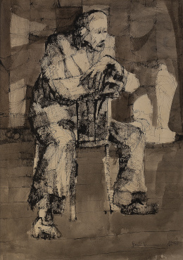 403.  ENRIQUE BRINKMANN (Málaga, 1938)S.T, 1958