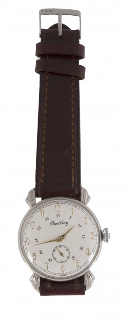 324.  Reloj de pulsera BREITLIING años 40 en acero