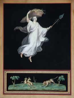 803.  MICHELANGELO MAESTRI (Roma, 1741-1812)Ménade danzante