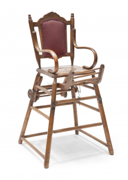 702.  Trona en madera tallada, S. XIX-XX.