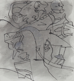 385.  BONIFACIO ALFONSO GÓMEZ (San Sebastián, 1933 - 2011)S.T, 1981