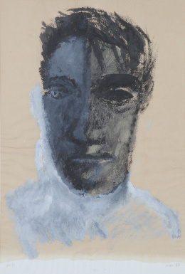 369.  MARÍA GÓMEZ (Salamanca, 1953)Retrato, 1988