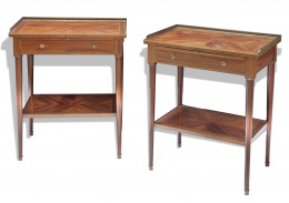 515.  Pareja de mesillas auxiliares.
