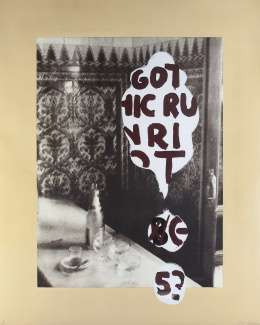 415.  JULIAN SCHNABEL (Nueva York, 1951)Gothic run riot, 1990
