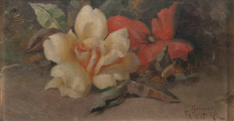 901.  GUILLERMO GÓMEZ GIL (Málaga, 1862-Cádiz, 1942)Flores
