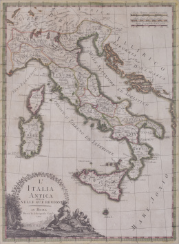 797.4.  GIOVANNI MARÍA CASSINI (1745-c.1824)L´Italia Antica