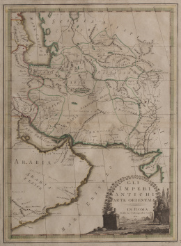 931.  GIOVANNI MARÍA CASSINI (1745-c.1824)Gli Imperi antichi parte orientale in Roma