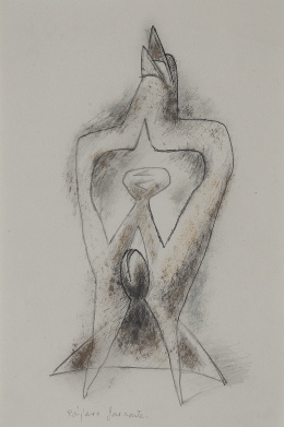 482.  ÁNGEL FERRANT (Madrid, 1890 - 1961)Pájaro Farsante, 1955