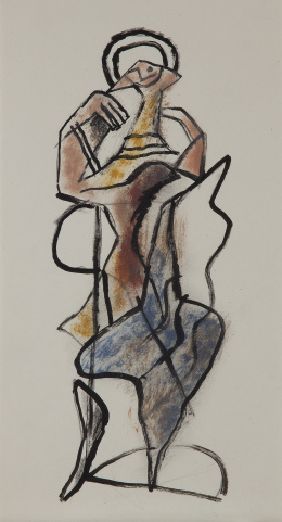 483.  ÁNGEL FERRANT (Madrid, 1890 - 1961)Sin título