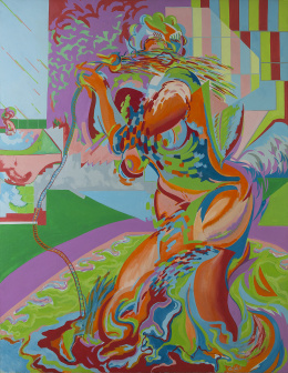 498.  CHEMA COBO (Tarifa, 1952)Demoiselle meteorita, 1975