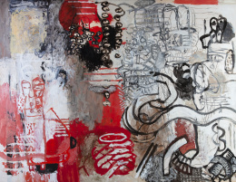 517.  XAVIER GRAU (Barcelona, 1951 - 2020)Serie grandes traiciones V, 1988