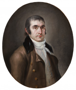 752.  ATRIBUIDO A ANTONIO CARNICERO MANCIO (Salamanca, 1748- Madrid, 1814)Retrato de caballero