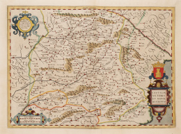 607.  GERARD MERCATOR (1512-1594) JODOCUS HONDIUS (1563-1612)Mapa de Castilla