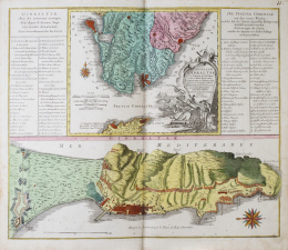 749.  CONRAD LOTTER (1717-1777)Gibraltar