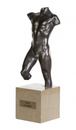 494.  MIGUEL MORENO (Granada, 1935)Figura masculina