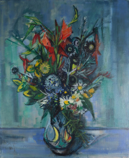 417.  JOSÉ PALMEIRO (Madrid, 1901 -  Libourne, 1984)Jarrón de flores