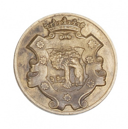 325.  Medalla del escudo de la ciudad de Madrid