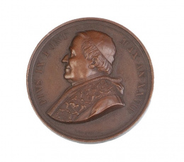 315.  Medalla conmemorativa del Papa Pio IX 