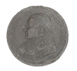 323.  Medalla conmemorativa del Papa Gregorio XVI