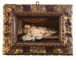 940.  ESCUELA GRANADINA, SIGLO XVIINiño Jesús dormido