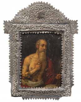 1008.  ESCUELA PERUANA, SIGLO XVIISan Jerónimo