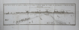 990.  ESTEVAN DE SEVILLAVista de la plaza de Manila capital de las Islas Filipinas desde el campo de Bagumbayan o Frente de Tierra1818Textos impresos detallados más abajo.