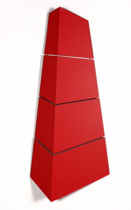 895.  WOLFRAM ULRICH (Würzburg, 1961)“Tower (red)”, 2006.