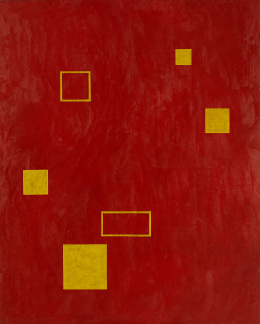 1085.  JORDI TEIXIDOR (Valencia, 1941)“El estudio rojo 3”, 1999.