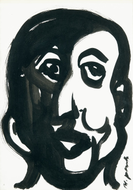 868.  A.R.PENCK (Dresden, Alemania, 1939)“S.T”.